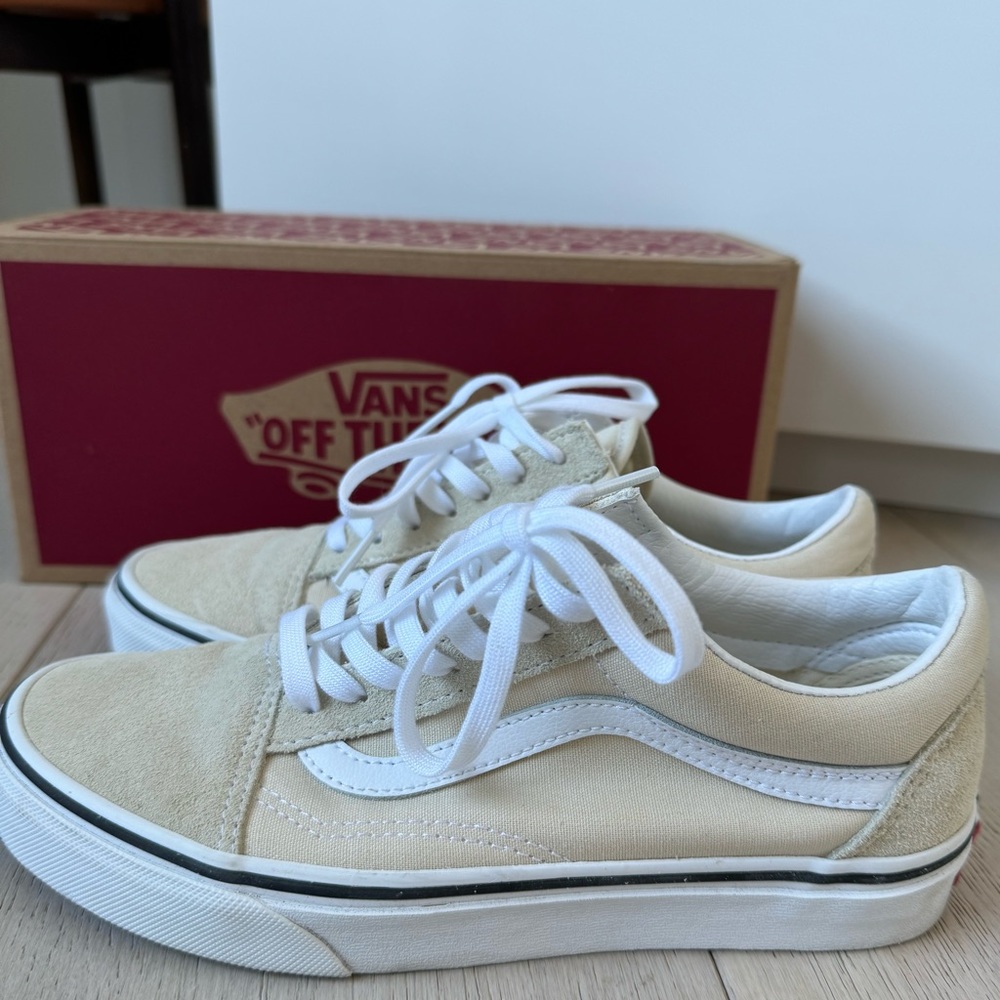 Nude Vans sneakers